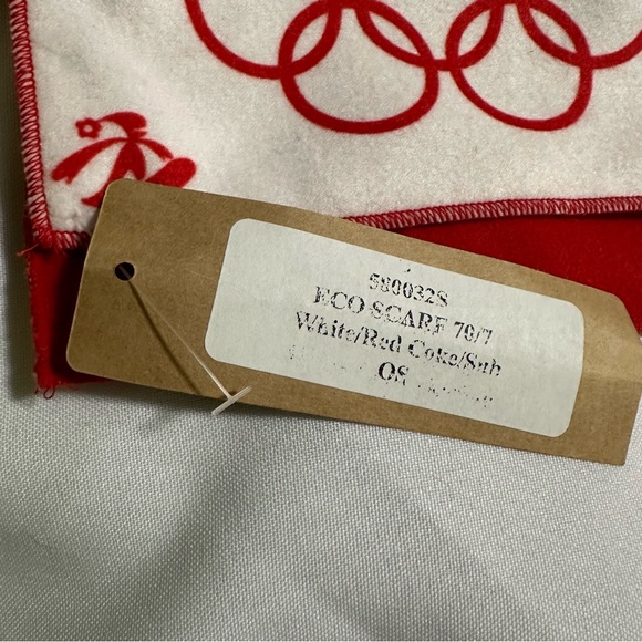 Coca-Cola Red and White Olympics 2014 Scarf unisex - Picture 4 of 13